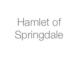 Hamlet of Springdale logo